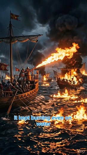 🔥 Greek Fire: The Weapon That Burned on Water 🌊💀 (Ancient Mystery)