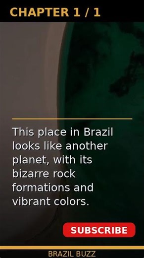 Brazil's Alien Landscape #shorts
