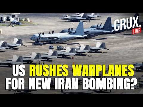 LIVE | C-17A Globemasters, KC-135 Stratotankers Head to Middle East as Trump Threatens Iran Bombing