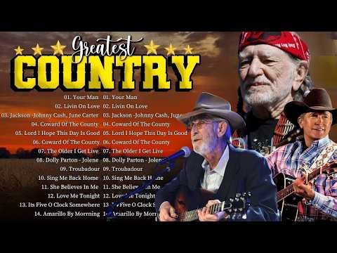 The Best Of Country Songs Of All Time 🔥 Alan Jackson, John Denver, Kenny Rogers, Willie Nelson