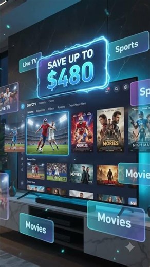 DIRECTV Stream Coupons 📺 Save Up To $480 Today on Live TV Streaming #5g #internetdeals