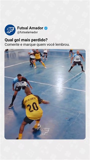 QUAL GOL MAIS PERDIDO? #futsal #dribles #futsalamador #pivotfutsal #tips