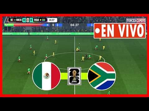 México vs Sudáfrica EN VIVO | Mundial 2026 | Partido Hoy Simulación