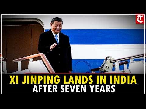 BIG BREAKING: Xi Jinping Lands in India After 7 Years for BRICS Summit With PM Modi