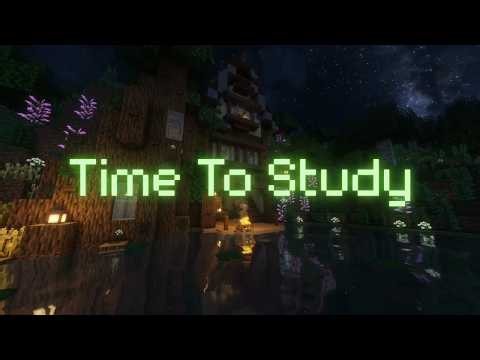 Minecraft Relaxing Music | With Soft Rain & Water