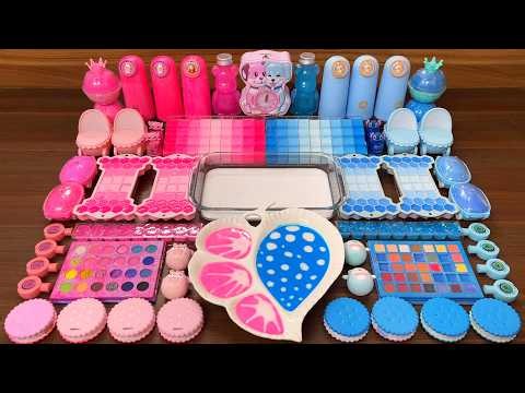 Slime Mixing Random Things Into Glossy Slime For Relaxing ASMR #326