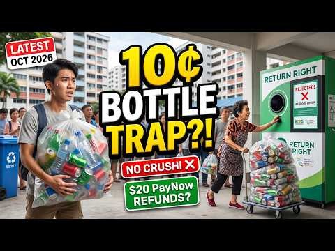 From Serial Collectors to Reluctant Recyclers: Inside Singapore's 10¢ Reverse Vending Machine Craze