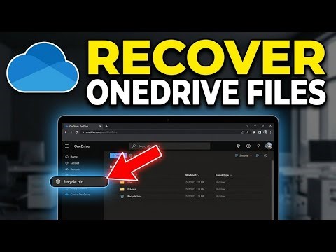 How to recover files with OneDrive - Beginner Guide