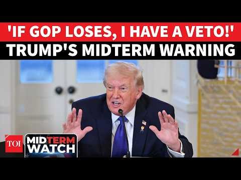 Trump Threatens Veto If GOP Loses House? 'I Have A Strong Veto'; Warns On Midterm Results