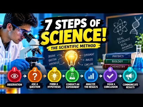 Scientific Method Explained Step by Step | 7 Steps of Scientific Investigation