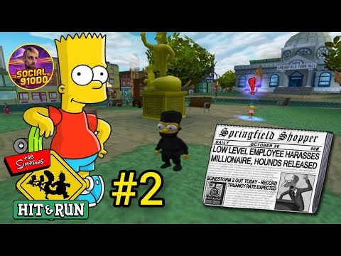 Simpsons Hit&Run Level 2
