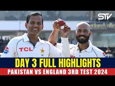 Day 3 Full Highlights | Pakistan vs England 3rd Test 2024 | M3L1H