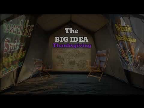 The Big Idea Thanksgiving Spiritual Discipline Gem Week 13