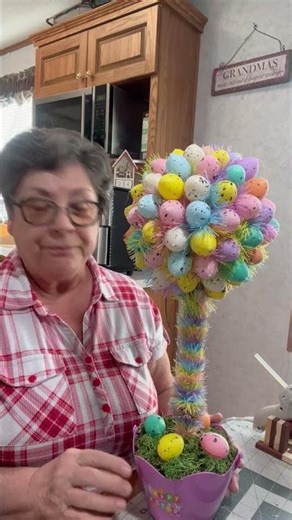 Easter Topiary Tree Craft Tutorial!