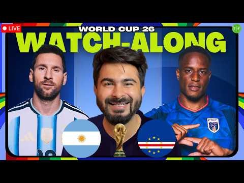 Argentina v Cape Verde RO32 FIFA World Cup LIVE Watchalong | TFHD