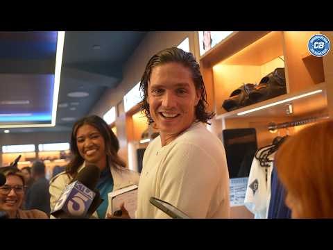 Tyler Glasnow calls Dodgers' win a 'magical night' after Will Smith home run