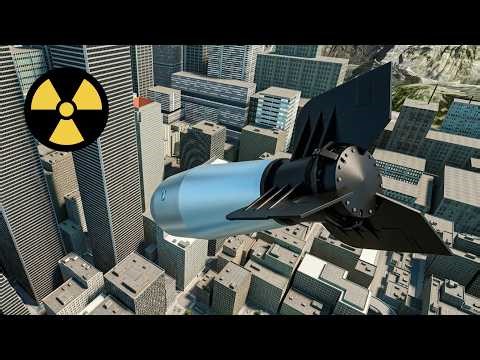 Testing DIFFERENT Nuclear Bombs on a City in Garry’s Mod!