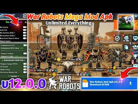 War Robots Mod Apk v12.0.0 | War Robots Unlimited Money & Unlocked All Mod | War Robots Hack v12.0.0