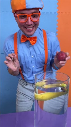 Blippi SInk or Float Foods! #challenge #blippi