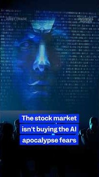 Why isn't the stock market panicking over the #AI apocalypse? #investing #tech #markets #firsttrade