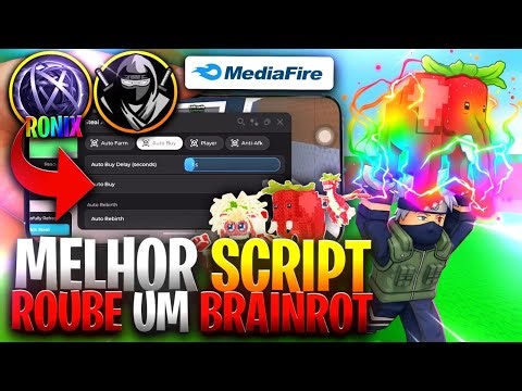 ✅SCRIPT Roube Um Brainrot *SEM KEY* (Pega TODOS Brainrot) + LINK DIRETO Steal a Brainrot MOBILE PC