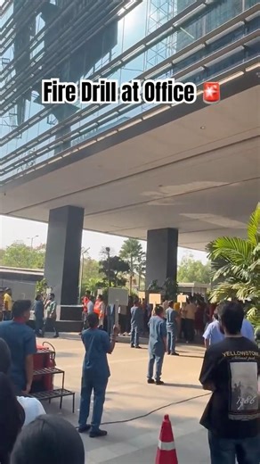 Fire Drill at Office 🚨 | How to Escape Safely