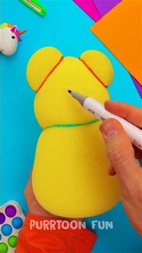 Dad Makes the CUDDLIEST Teddy Bear DIY Toy for Kids 🧸😮 #kids #diy