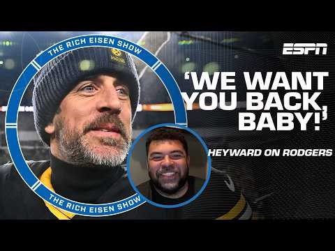 Cam Heyward CONFIRMS the Steelers players WANT Aaron Rodgers back 🗣️ | The Rich Eisen Show