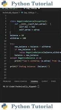 How to Store Data in Python Exceptions | Python Tutorial