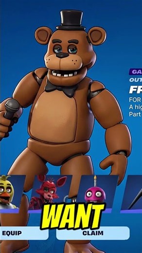HOW TO GET FNAF SKINS FOR FREE IN FORTNITE!