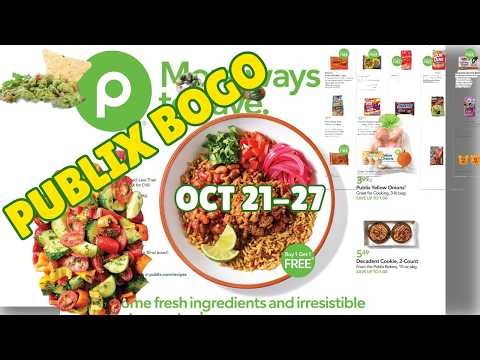 Publix Weekly Ad 10/21–10/27/2026 | Full Ad Scroll | BOGO Deals, Halloween Candy & 99¢ Avocados