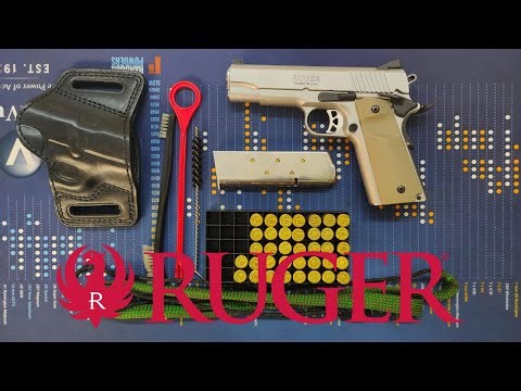 Ruger SR1911/Colt 1911 Field Strip. Cleaning.