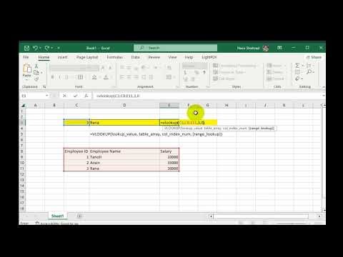 VLOOKUP Formula Explained | The Most Common Excel Formula Used in Companies for Accurate Data Result