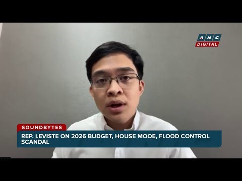 Leviste flags increase in House MOOE to P18.58-B in 2026 national budget | ANC