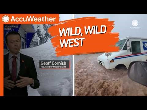 Extreme Weather Chaos: Record Heat vs Record Snow & Flooding