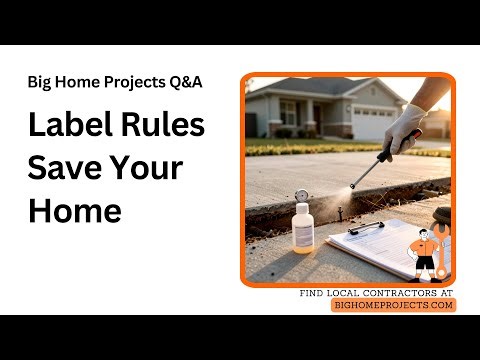 Termite Label Compliance Permit Checklist