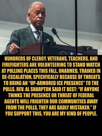 BREAKING: Clergy, Veterans, and Teachers Are Showing Up at Polling Places This Fall to Protect...