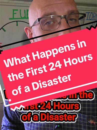 The first 24 hours after a disaster aren’t what most people expect. It’s not just the event—it’s the reaction that changes everything. By the time most people realize how serious it is… their options are already gone. #disasterprep #preparedness #emergency #shtf #survival