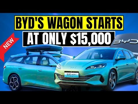 BYD Releases it's First Electrified Wagon for Europe - the Seal 06