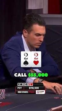 Flopped Set vs Keating on High Stakes Poker #poker