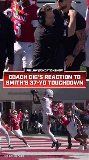 Only Jeremiah Smith can elicit this kind of reaction from Coach Cig
