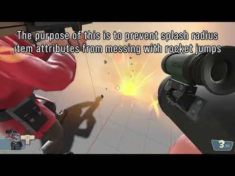 self-damage splash radius (rockets, grenades, flares)