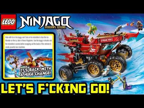 IT'S FINALLY CONFIRMED! ❄️Ninjago Dragons Rising Season 4 Part 2 News and Updates!