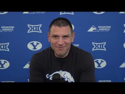 Kelly Poppinga | BYU Football | Media Availability | Spring Practice | April 2, 2026