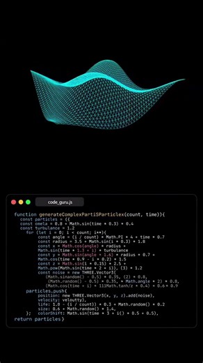 making waves 🌊 with HTML/JS web animation #html #javascript #shorts #viral #coding