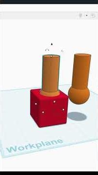 Tinkercad joystick fidget toy speed build #Tinkercad #fidget #3dprinting #cncsoftware #3dprinted