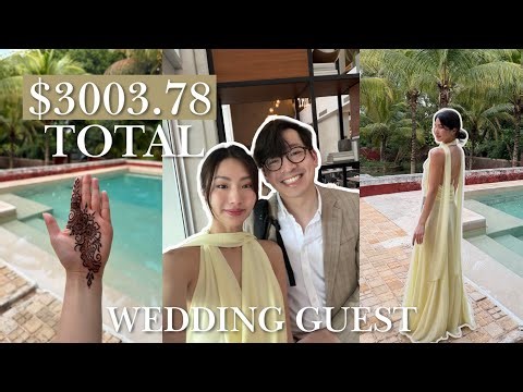 How much does it cost to be a wedding guest in 2026? | Mexico vlog