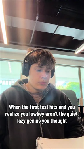 When the First College Test Hits & You're Not the Lazy Genius
