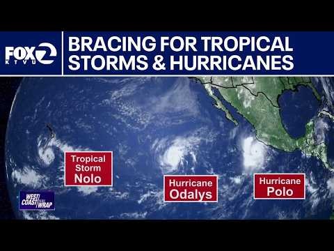 Tropical storms and hurrcanes in the Pacific | West Coast Wrap