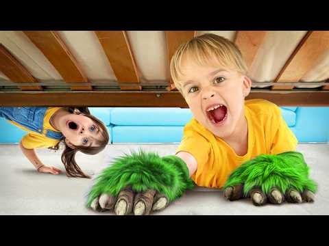 What's Hiding Under the Bed story for kids